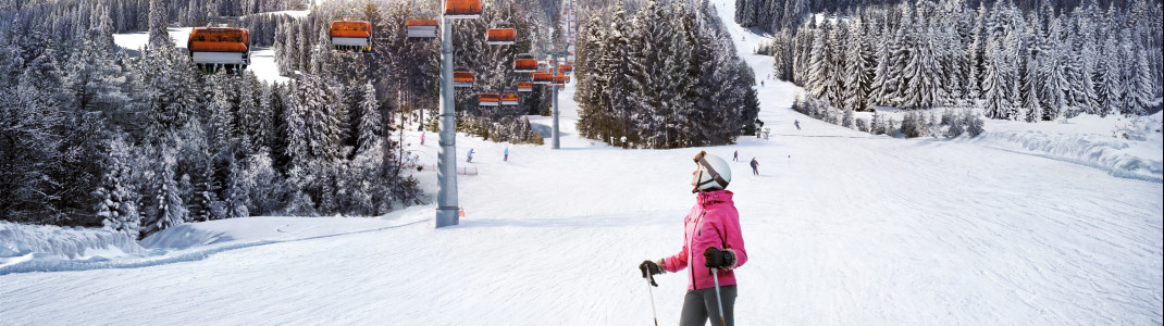 Klínovec bietet einen gemeinsamen Skipass mit dem deutschen Fichtelberg