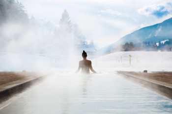 In den Thermen im Val di Fassa erwarten dich einzigartige Wohlfühlmomente.