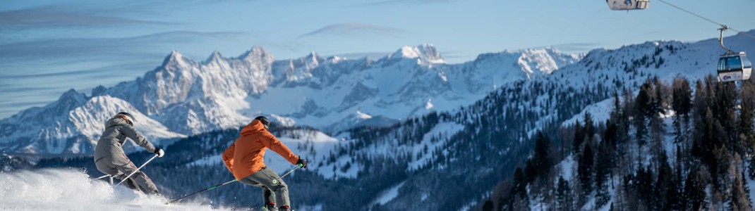 Beginners and re-starters can also enjoy the 9-kilometer long blue slopes.