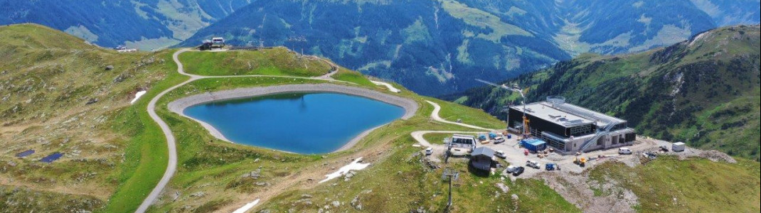 Ein traumhaftes Panorama werden die Besucher von der neuen Aussichtsplattform an der Bergstation haben.