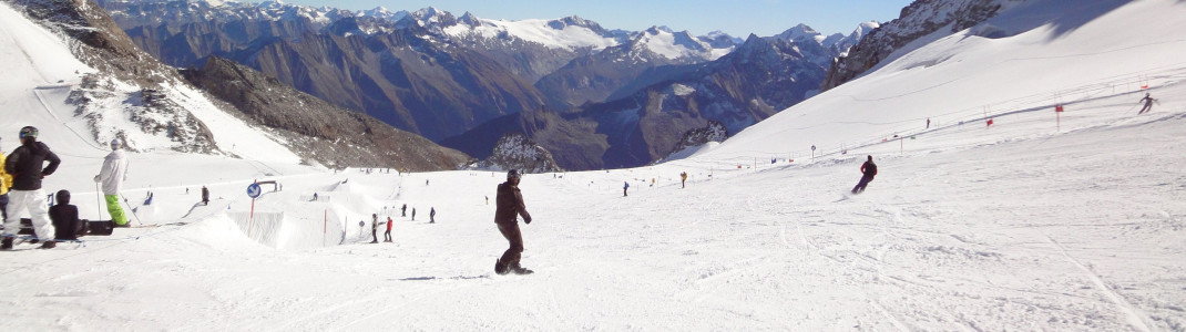 An 365 Tagen im Jahr kannst du am Hintertuxer Gletscher Skifahren.