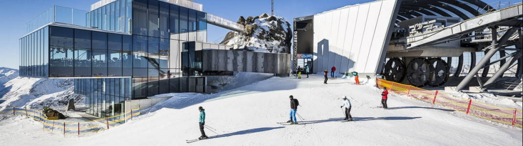 Für unsere User ist Sölden das beste Skigebiet der Welt. Im Bild das Restaurant IceQ am Gaislachkogl.