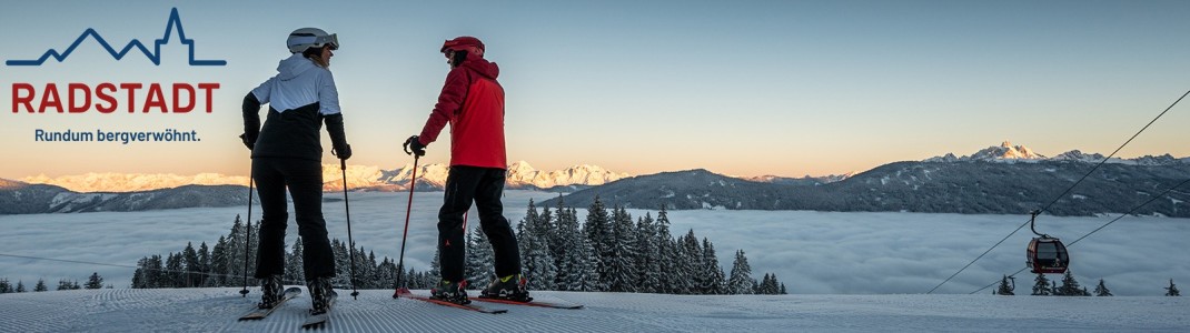 Gewinne einen Skiurlaub in der Region von Ski amadé.