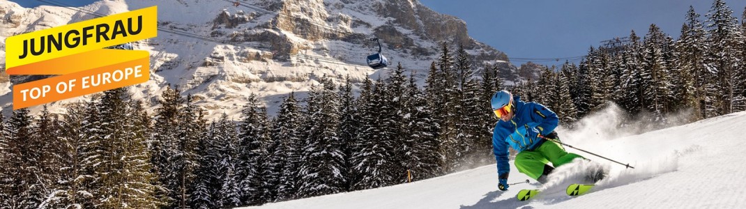 Gewinne einen Skiurlaub in der Jungfrau Ski Region