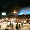 Ramsauer Winterschneefeste. An diesem Abend begrüßen Gäste und Skischulen gemeinsam den Winter