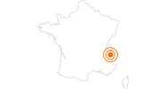 Webcam Courchevel, Le Signal: Position auf der Karte