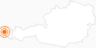 Webcam Ausblick auf den Hohen Kasten von Bangs in Feldkirch: Position auf der Karte