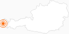 Webcam Blick auf Walgau, Breithorn und Hoher Fraßen von Gampelün aus: Position auf der Karte