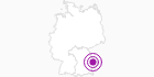 Accommodation Pension Pledl in the Bavarian Forest: Position on map