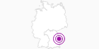 Accommodation Fewo Feldmeier in the Bavarian Forest: Position on map