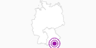 Unterkunft Bachrainerhof Bayerischer Wald: Position auf der Karte