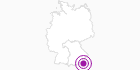 Accommodation Pension Laroshäusl Fischer Bavarian Alps: Position on map