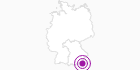 Unterkunft Haus Lacklehen Bayerischer Wald: Position auf der Karte
