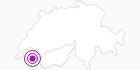 Unterkunft App. Les Frachettes in Portes du Soleil - Chablais: Position auf der Karte