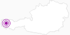 Unterkunft Pension Berghof am Arlberg: Position auf der Karte