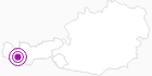 Unterkunft Frühstückspension Allgäu in Paznaun - Ischgl: Position auf der Karte