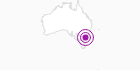Accommodation River Inn in Gippsland: Position on map