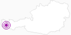 Accommodation Haus Schmid in the Alpenregion Bludenz: Position on map