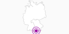 Unterkunft Haus Buchwieser Oberbayern - Bayerische Alpen: Position auf der Karte