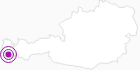 Accommodation Pension Sursilva in Montafon: Position on map