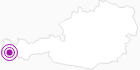 Unterkunft Alpenhotel Montafon in Montafon: Position auf der Karte