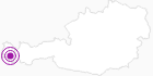 Unterkunft Alpenhaus Waldberg in Montafon: Position auf der Karte
