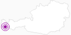 Unterkunft Fewo Schallner in Montafon: Position auf der Karte
