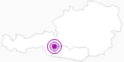 Unterkunft Pension Appartment Ambrosi in Hohe Tauern - die Nationalpark-Region in Kärnten: Position auf der Karte