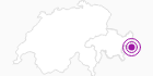 Unterkunft Gourmetrestaurant Piz Umbrail in Davos Klosters: Position auf der Karte