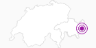 Accommodation Fewo Danz in Davos Klosters: Position on map