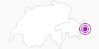 Accommodation Fewo Hotz in Davos Klosters: Position on map
