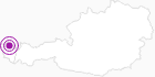 Unterkunft Ferienbauernhof Dür im Bregenzerwald: Position auf der Karte