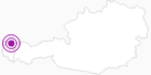 Unterkunft Almhotel Hochhäderich im Bregenzerwald: Position auf der Karte