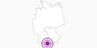 Unterkunft Alpenlandhaus Ferienwohnung im Allgäu: Position auf der Karte
