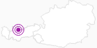 Accommodation Fewo Glockenhof in the Tyrolean Zugspitz Arena: Position on map