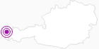 Unterkunft Berlinger Ferienbauernhof im Bregenzerwald: Position auf der Karte