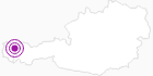 Unterkunft Ferienwohnungen Bernadette Fritz im Kleinwalsertal: Position auf der Karte