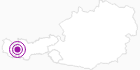 Unterkunft App./Pension Bergfriede in St.Anton am Arlberg: Position auf der Karte