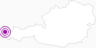 Unterkunft Gasthof Bergfrieden am Bodensee-Vorarlberg: Position auf der Karte