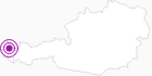 Unterkunft Pension - Apartments Sonnberg im Bregenzerwald: Position auf der Karte