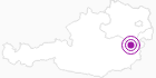 Unterkunft Alpengasthof Enzian in den Wiener Alpen in Niederösterreich: Position auf der Karte