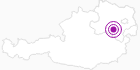 Unterkunft Gasthof Furtner - Schilifte in den Wiener Alpen in Niederösterreich: Position auf der Karte