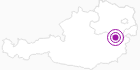 Unterkunft Alpengasthof Kummerbauerstadl in den Wiener Alpen in Niederösterreich: Position auf der Karte