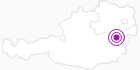 Unterkunft Forellenzentrum Wechselforelle Schlager in den Wiener Alpen in Niederösterreich: Position auf der Karte