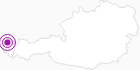 Unterkunft Ferienchalet Feichtinger im Bregenzerwald: Position auf der Karte