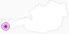 Accommodation Bergheim Guflgut in Montafon: Position on map