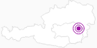 Accommodation Landhotel Berger -Krutzler in the East Styria: Position on map