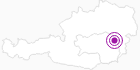Unterkunft Bauernhof Fam. Grabenhofer in der Oststeiermark: Position auf der Karte