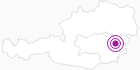 Unterkunft Gasthof Kutscherwirt in der Oststeiermark: Position auf der Karte