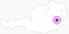 Unterkunft Alpengasthof Spitzbauer in den Wiener Alpen in Niederösterreich: Position auf der Karte